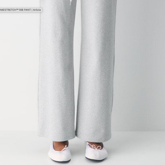 ARITZIA HomeStretch™ Rib Pant Heather Chrome Small - Picture 12 of 14